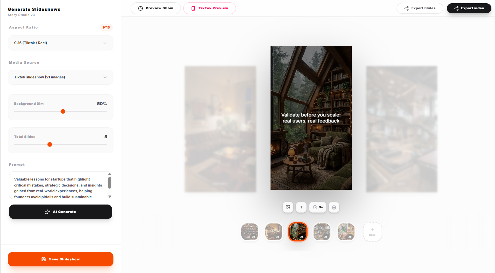 How to Create Viral TikTok Slideshows in Seconds